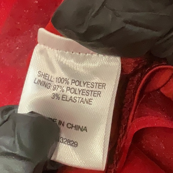 Lovers & Friends Heartbreaker Red Tulle Mini Dress Women’s XL - Picture 8 of 8